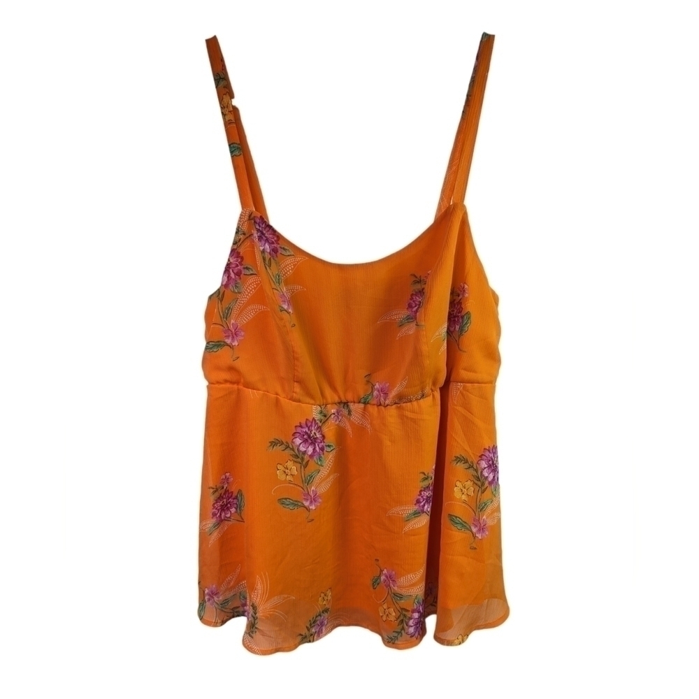Torrid Babydoll Chiffon Cami Sz 0